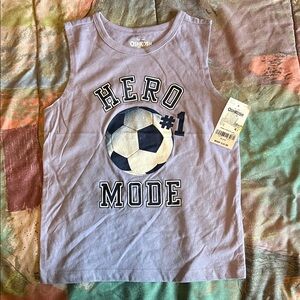 OshKosh B'gosh Hero Mode Tank Top - Light Purple/Lavender